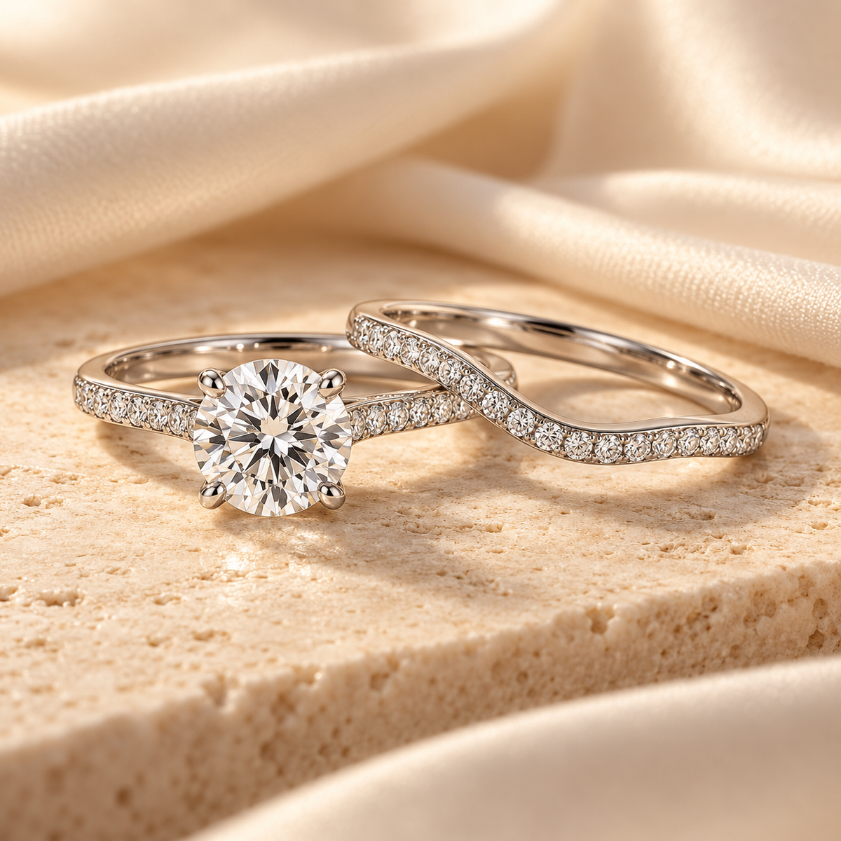 ENGAGEMENT & WEDDING RING SETS