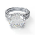 Radiant ORBIT 5 CT Round Lab-Grown Diamond Bridal Ring Set