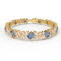 ELVORIQUE Eternelle Lab-Grown Sapphire and Diamond Bracelet
