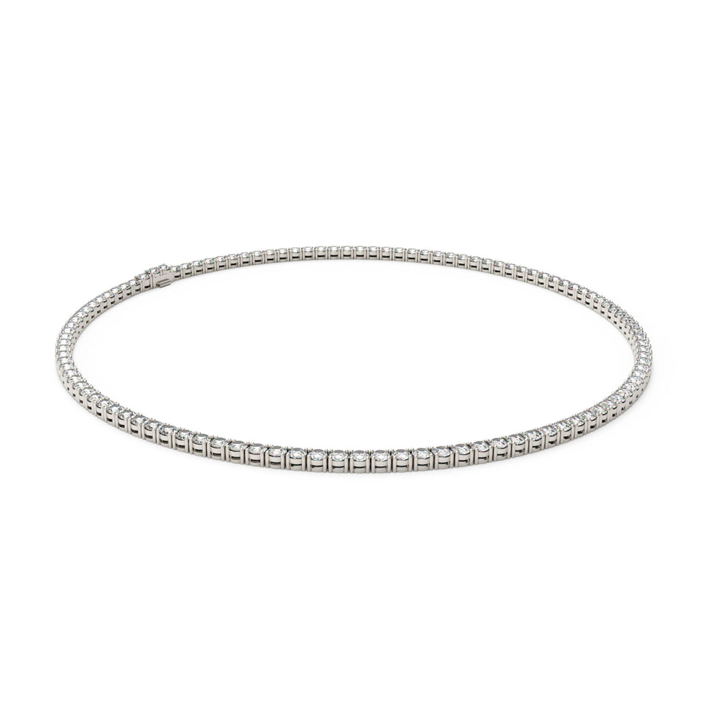 13.70–24 CTW Diamond Tennis Necklace | ELVORIQUE