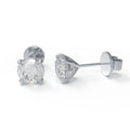 Pure First Light Lab-Grown Diamond Solitaire Stud Earrings