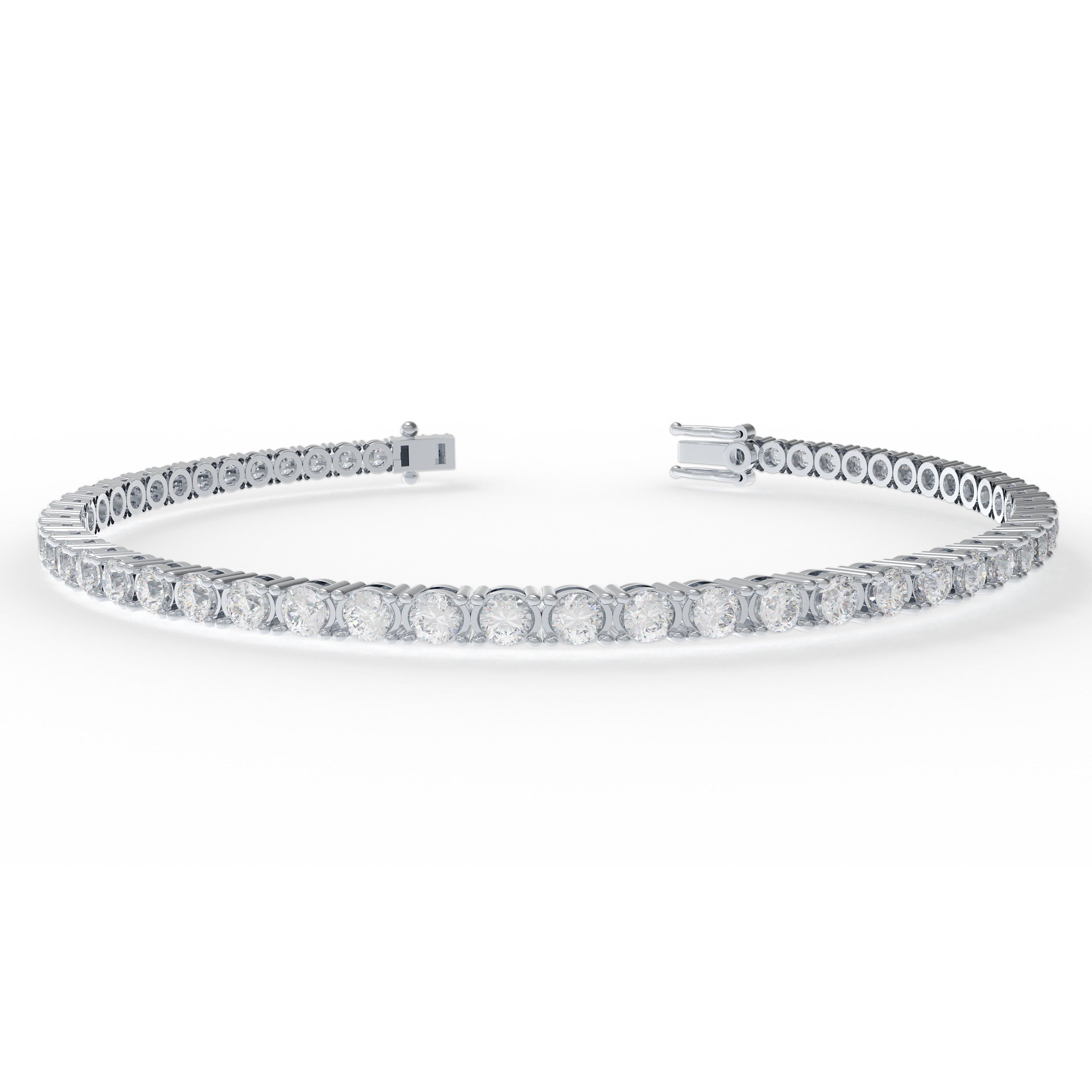 6CT Moissanite Tennis Bracelet 925 Sterling Silver