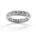 Prism of Eternity 2 CTW Princess-Cut Moissanite Eternity Ring