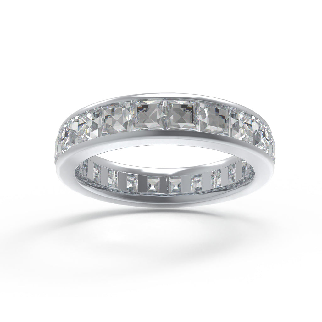 Eternal Geometry 3 CTW Princess-Cut Lab-Grown Diamond Eternity Ring