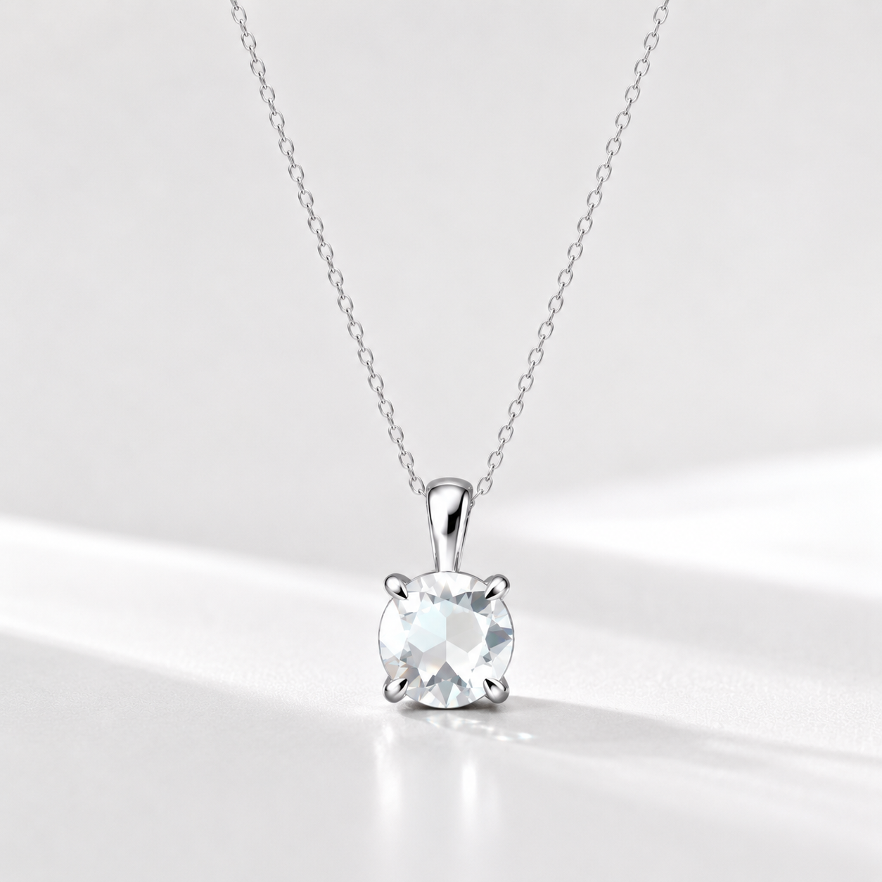 Solitaire Diamond Pendant