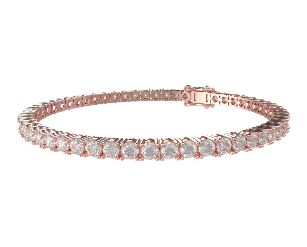 ELVORIQUE 3–12 CTW Lab-Grown Diamond Tennis Bracelet