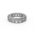 ELVORIQUE 3.60 CTW Cushion-Cut Lab-Grown Diamond Full Eternity Band