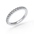 Timeless Brilliance Lab-Grown Diamond Half Eternity Band