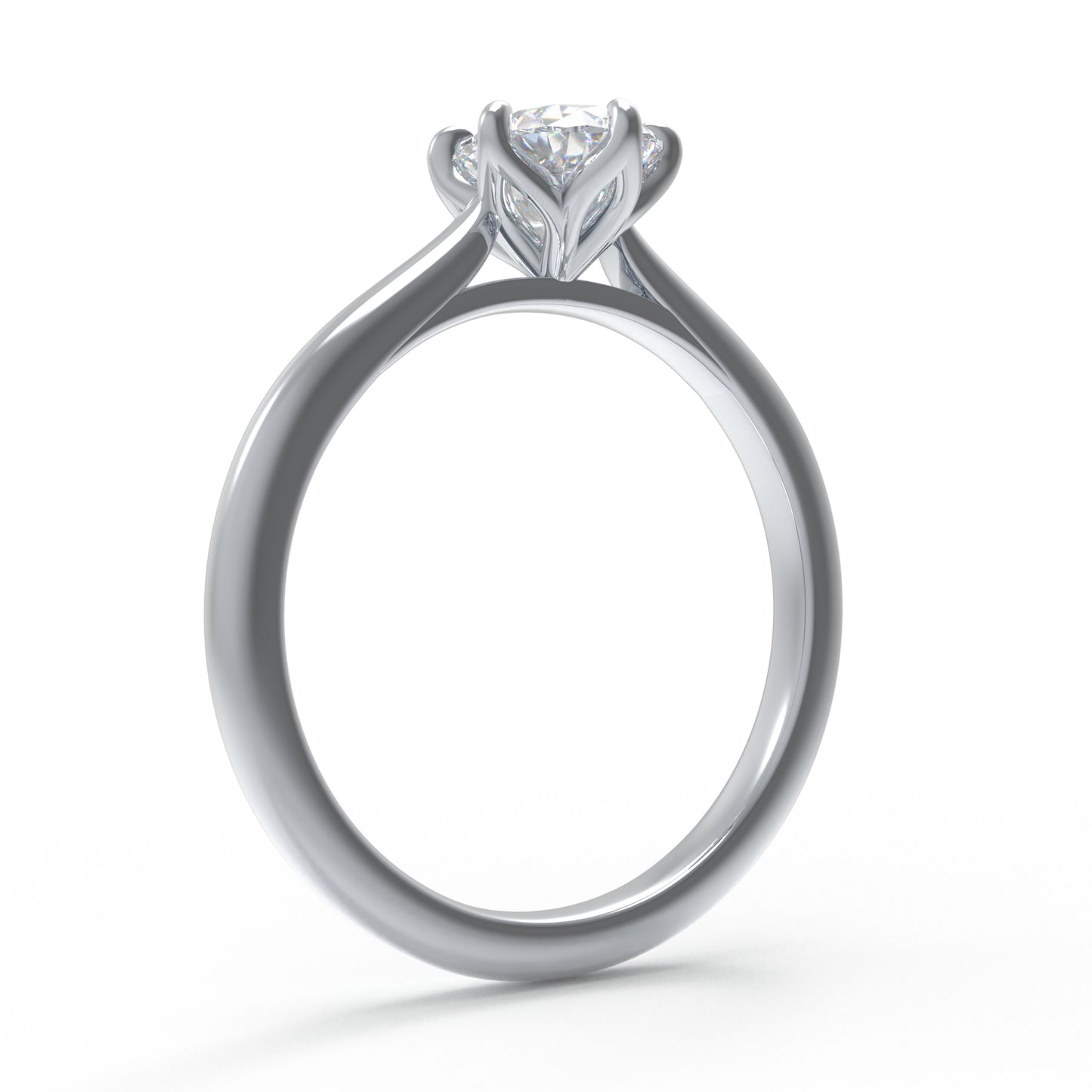 Ophelia Eternity 2ct Lab-Grown Diamond Ring 10K/14K White Gold & 950 Platinum | Anniversary Engagement Wedding Gift