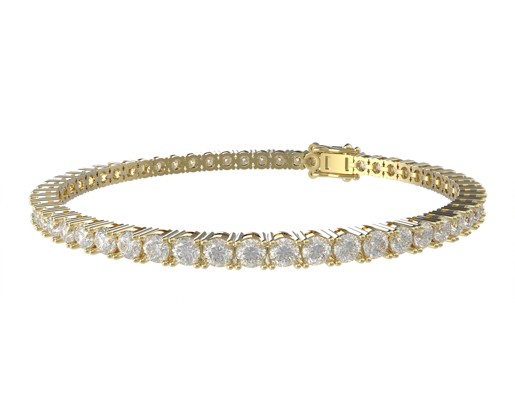ELVORIQUE 3–12 CTW Lab-Grown Diamond Tennis Bracelet