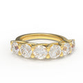 1.80CT Six-Stone Lab-Grown Diamond Ring in 10K or 14K Yellow Gold
