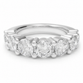 Seven Lights 1.75 CTW Round Lab-Grown Diamond Seven-Stone Ring