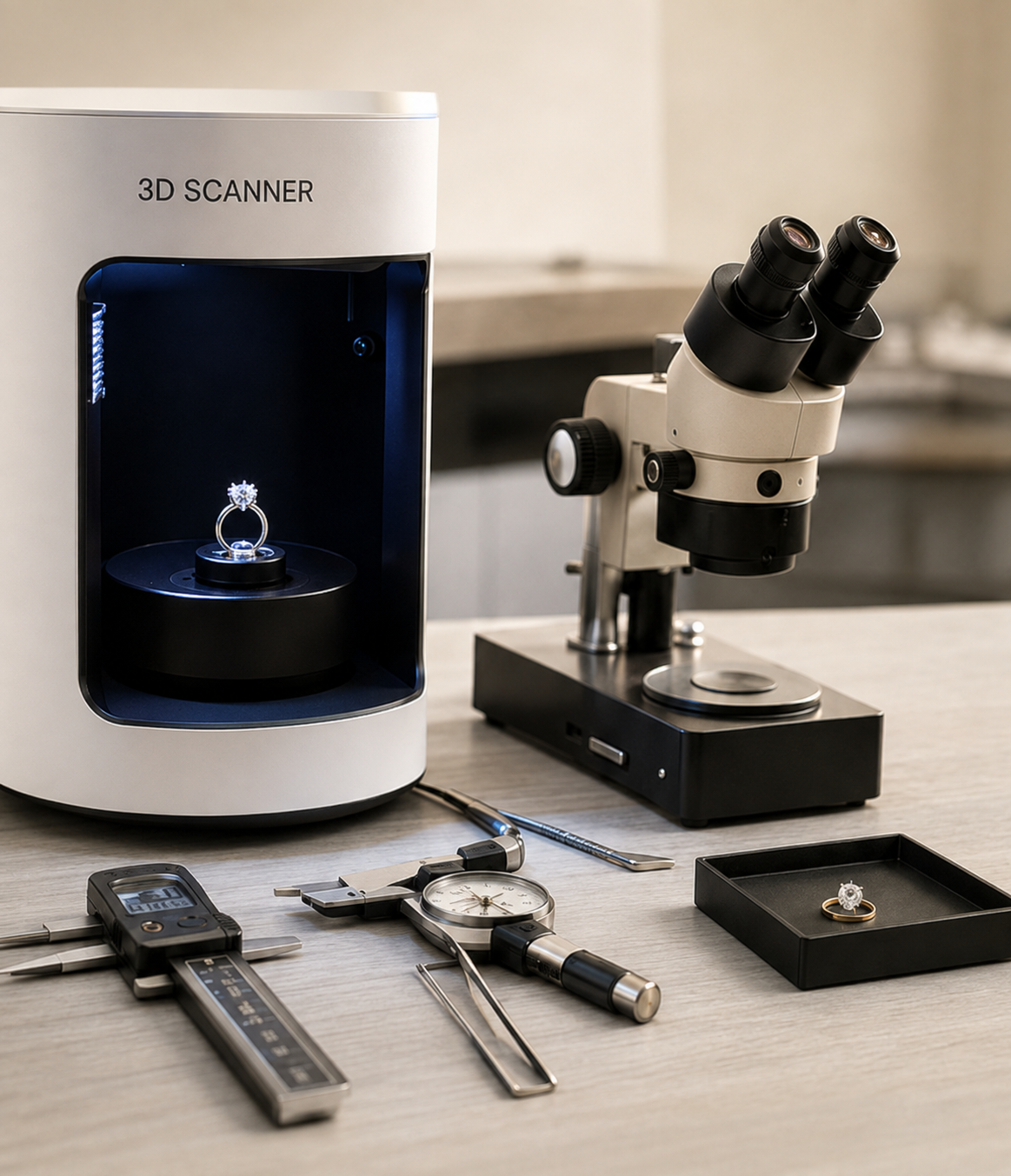 Jewelry quality inspection equipment