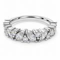 ELVORIQUE Leaves of Light Marquise & Round Lab-Grown Diamond Ring
