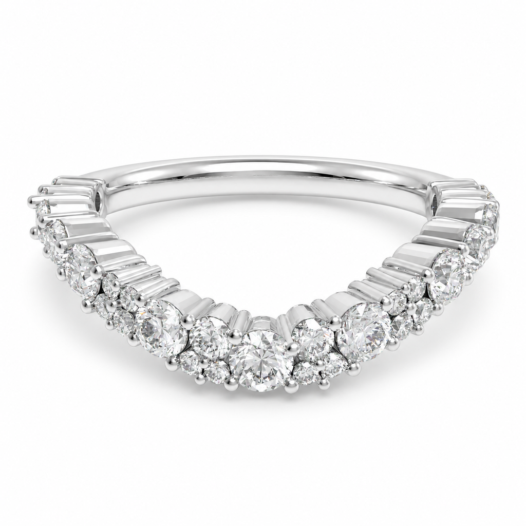 Stellar Drift 0.60 CTW Lab-Grown Diamond Cluster Ring
