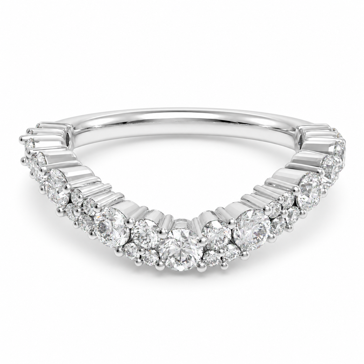 Stellar Drift 0.60 CTW Lab-Grown Diamond Cluster Ring