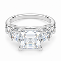 ELVORIQUE Eternal Cushion Light Lab-Grown Diamond Engagement Ring