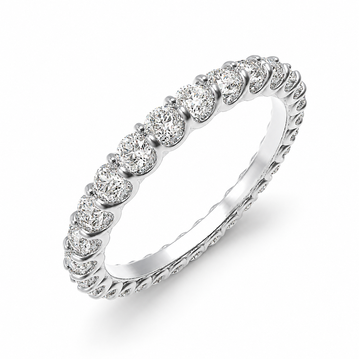 Luminous Vow 1 CTW Lab-Grown Diamond Full Eternity Ring