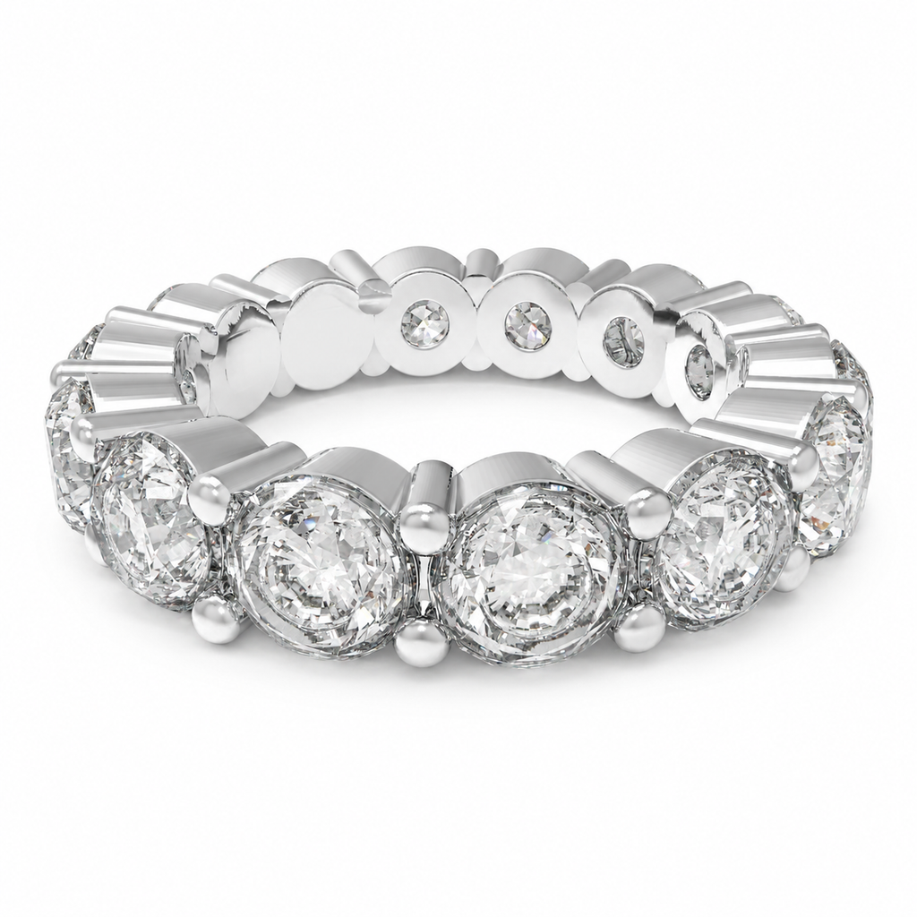 Eternelle Round Lab-Grown Diamond Full Eternity Band
