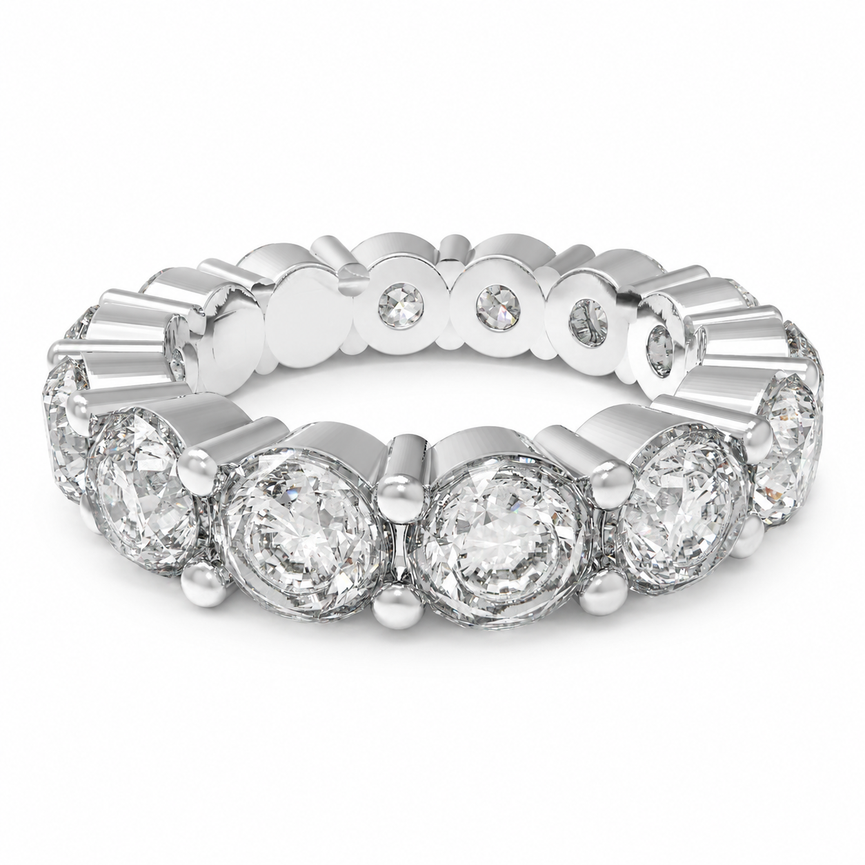 Eternelle Round Lab-Grown Diamond Full Eternity Band