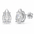 Dewlight Pear-Cut Lab-Grown Diamond Stud Earrings