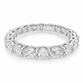 Oval & Round Lab-Grown Diamond Full Eternity Band