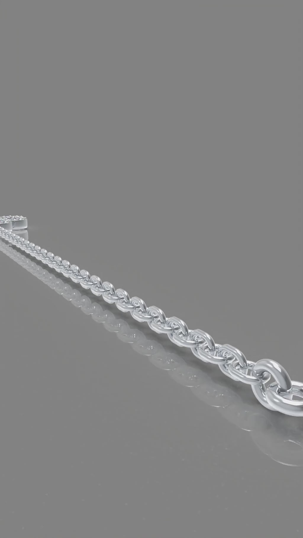 Lucky Hearts Clover Lab-Grown Diamond Bracelet