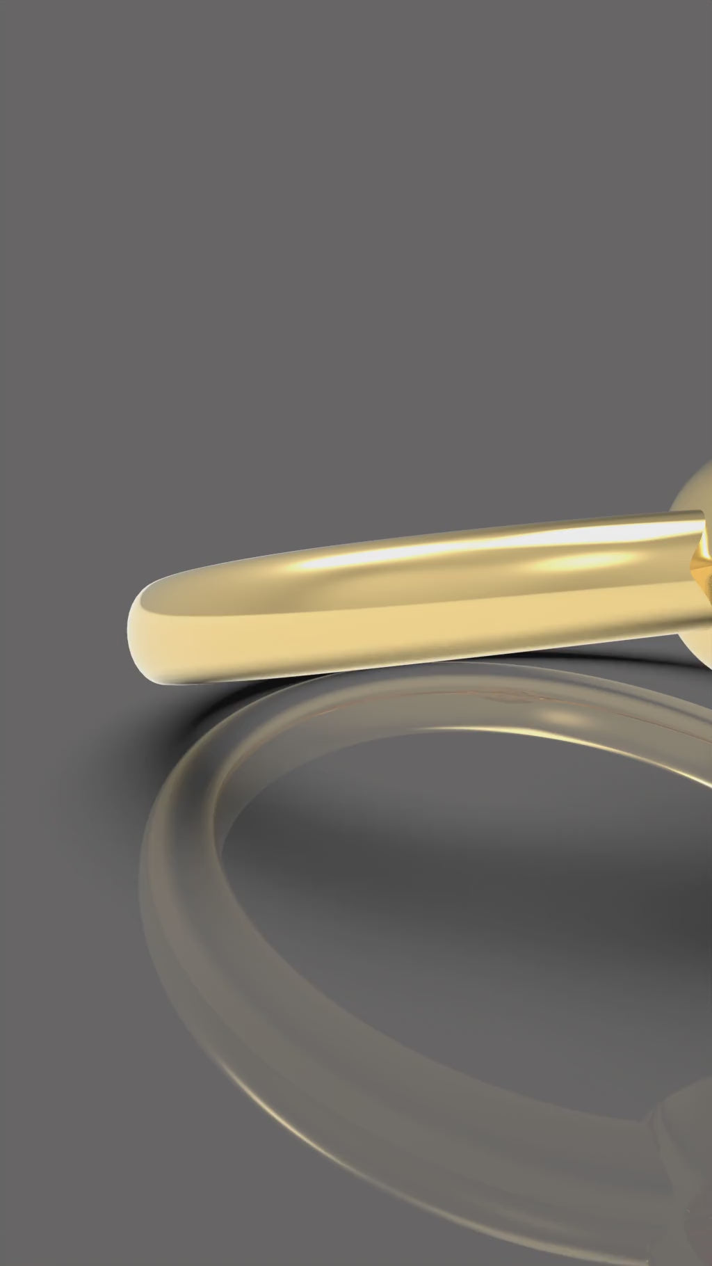 Serene Bloom Yellow Gold Clover Diamond Ring